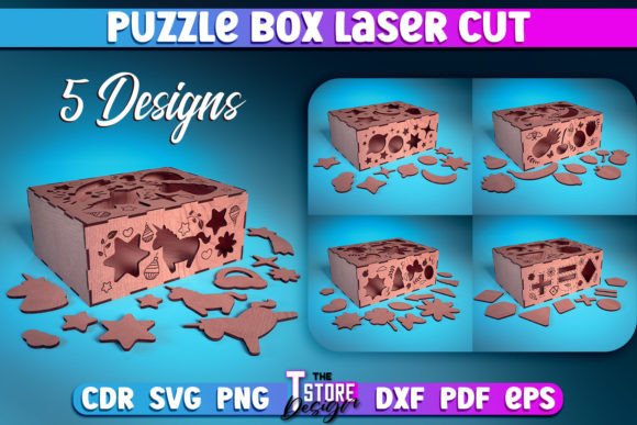Download Puzzle Box Laser Cut SVG | Baby Game SVG - Game svg Collection
