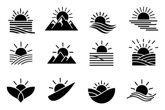 Download Sun Landscape SVG Bundle - Landscape svg Collection