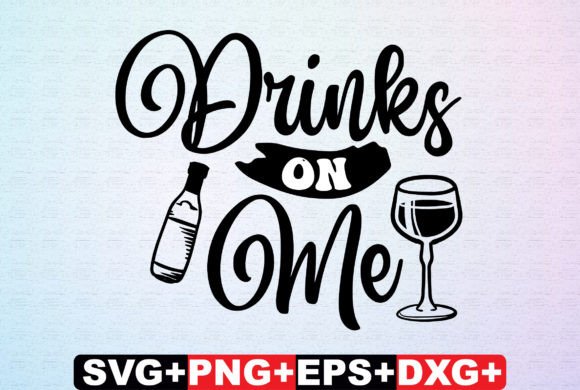 Download Drinks on Me Coaster SVG File - Svg file Collection
